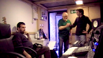 Max Scaccaglia, Ellade Bandini, Fabrizio Frabetti al Sonora Studio